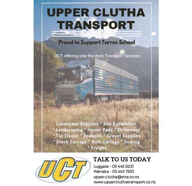 Upper Clutha Transport - Tarras School - Dec 23